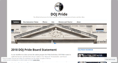 Desktop Screenshot of dojpride.org